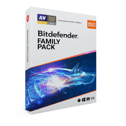Bitdefender Family Pack – 1 Year / 15 Devices