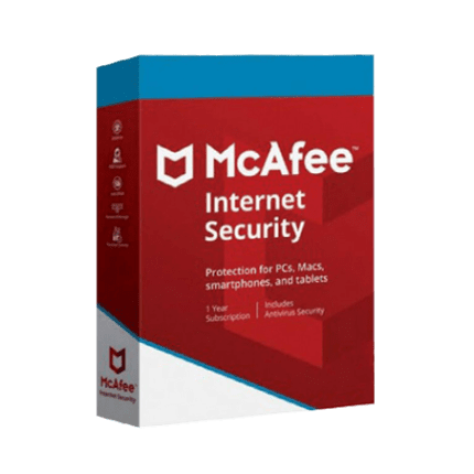 McAfee Internet Security – 1 Year / 1 Device
