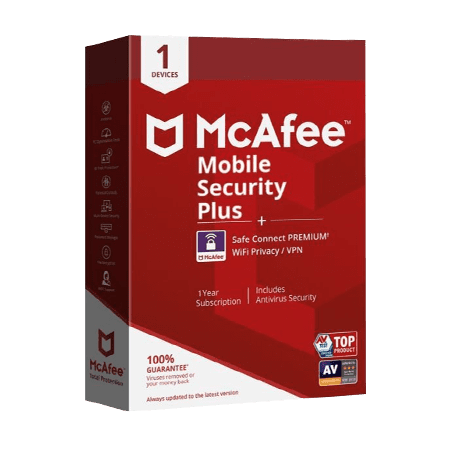 McAfee Mobile Security – 1 Year / 10 Android & iOS Devices