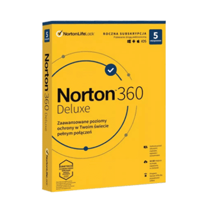 Norton 360 Deluxe – 1 Year / 5 Devices